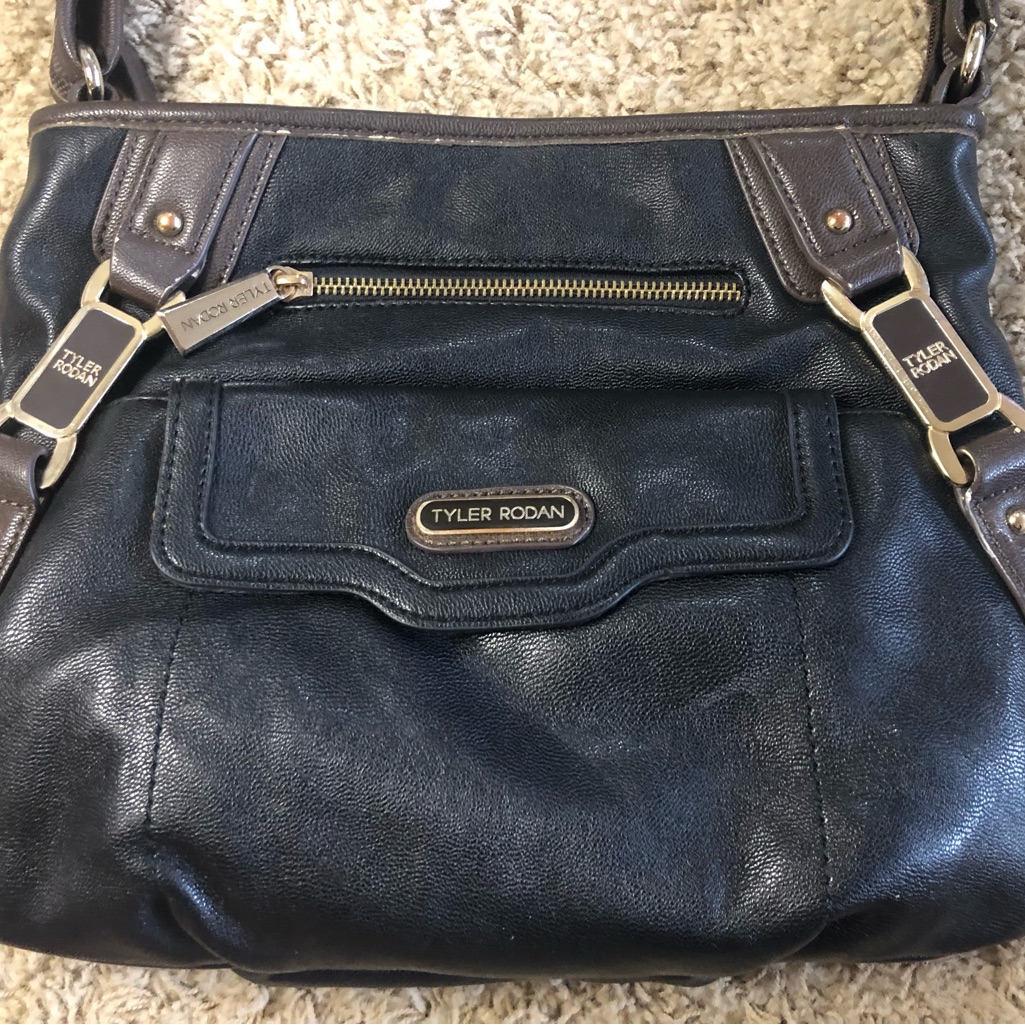 Tyler Roden Black Shoulder Bag